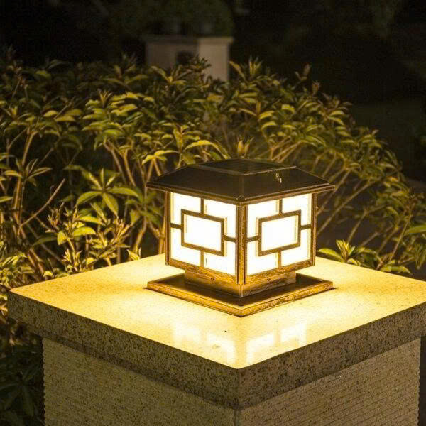 Đèn Trụ Cổng Năng Lượng Mặt Trời