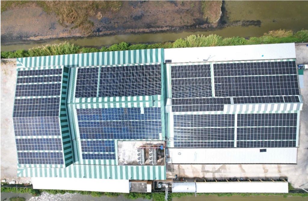 Dự án 850Kwp: Tại Công ty Thủy Sản & Xuất Nhập Khẩu Hoàng Vô Khoa - Phú Sinh - Bạc Liêu