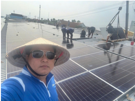 Dự án Điện mặt trời 250kW: Tại Hãng Nước đá Quý Tâm Nhân - Cà Mau