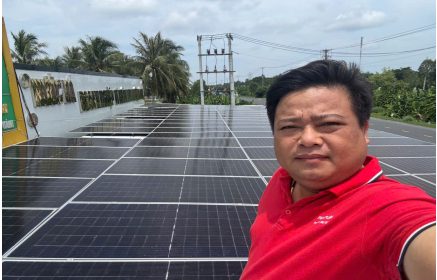 Dự án Điện mặt trời 110kW: Tại Hãng Nước Đăng Khuê